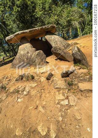 Megalithic Dolmen of Axeitos, Ribeira, Spain 100167218