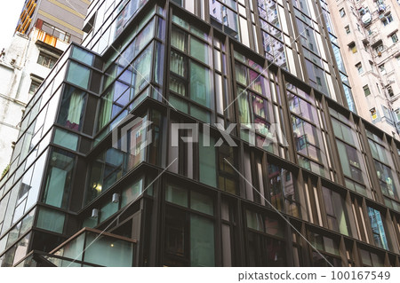 March 8 2023 modernistic office and residential area at fortress hill, hk 100167549