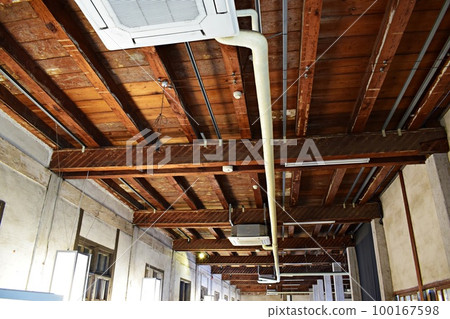 Tomioka Silk Mill Ceiling - Stock Photo [100167598] - PIXTA