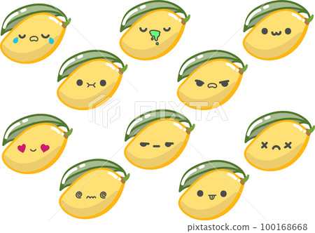 Cute Manggo Expression Emotion Cute Manggo Expression Emotion 100168668