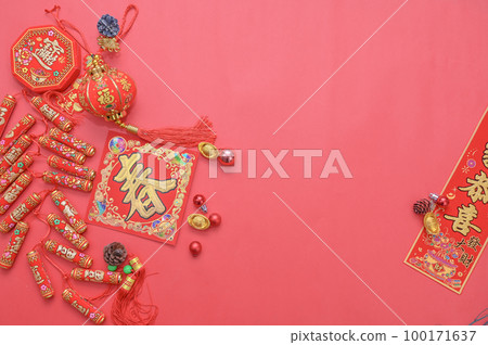 農曆春節(過年)裝飾 農曆春節(過年)裝飾 100171637