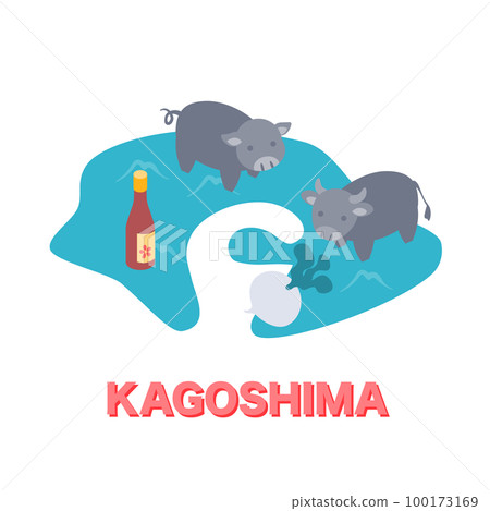 鹿兒島觀光特產插圖 100173169