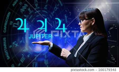 Astrological forecast, meaning, influence of planet Jupiter 100179348