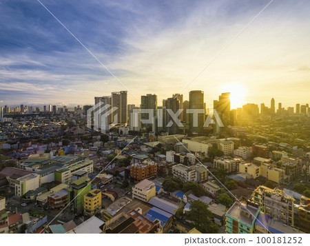 philippines metropolitan area view / Metro Manila, Philippines philippines metropolitan area view / Metro Manila, Philippines 100181252