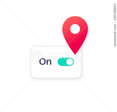Geolocation activation toggle Geolocation activation toggle 100189003