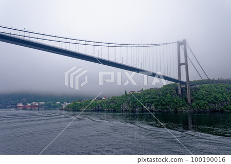 Askoy Bridge across the Bergen Fjord - Norway 100190016