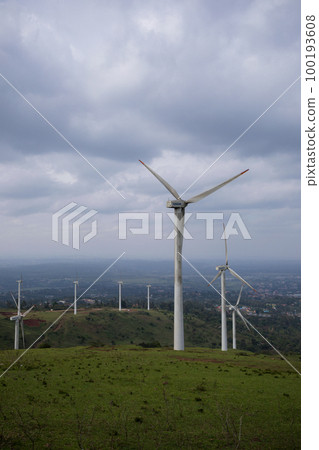 Ngong Hills Windmills Power 100193608