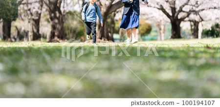 run, junior high school student, junior high student 100194107