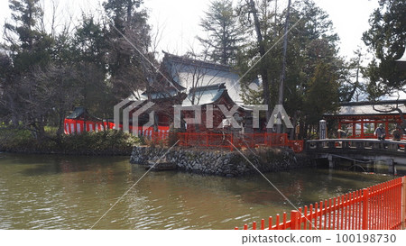 Ikushima Ashishima Shrine Mikami Pond and Worship Hall Ikushima Ashishima Shrine Mikami Pond and Worship Hall 100198730