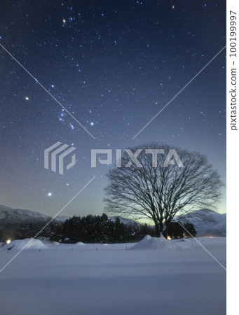 Rokushi高原的滿天星斗的天空 Rokushi高原的滿天星斗的天空 100199997