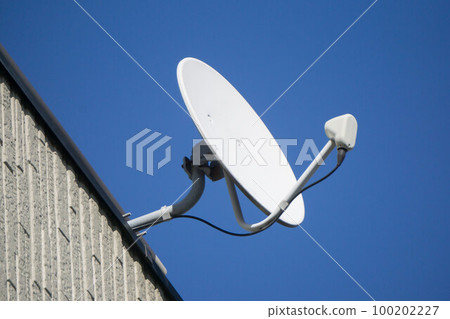 Satellite antenna rooftop 100202227