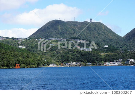 箱根蘆之湖風光（元箱根） 100203267