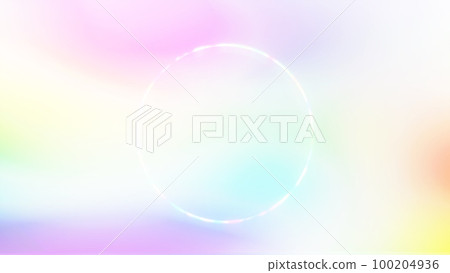 多彩而美麗的圓形燈。背景材料。美麗的漸變背景。圈子,圈子。 (景觀) 多彩而美麗的圓形燈。背景材料。美麗的漸變背景。圈子,圈子。 (景觀) 100204936