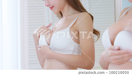 Breast cancer self check concept 100210050