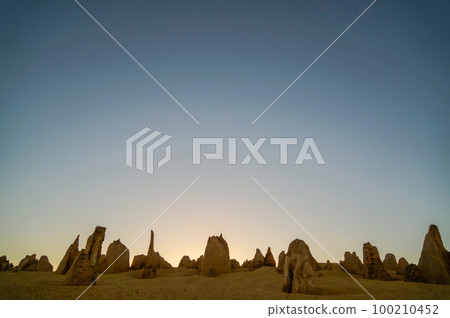 View of the Pinnacles at sunset View of the Pinnacles at sunset 100210452