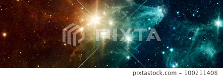 Mystical beautiful space. Unforgettable diverse space background Elements of this image furnished by NASA Mystical beautiful space. Unforgettable diverse space background Elements of this image furnished by NASA 100211408