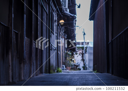拍攝京都市町家胡同 100211532