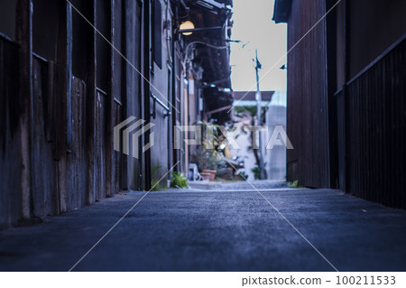 拍攝京都市町家胡同 100211533