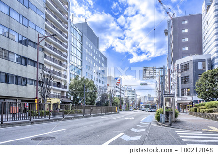 東京品川區大森海岸站的都市風光 東京品川區大森海岸站的都市風光 100212048