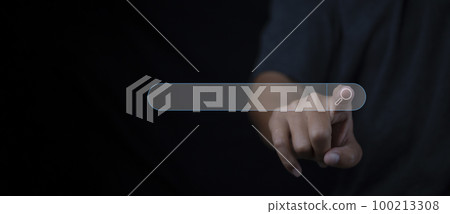 Searching browsing internet data information networking concept. 100213308