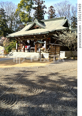 栃木縣佐野市天神町的發電地旭森天滿宮 100214489