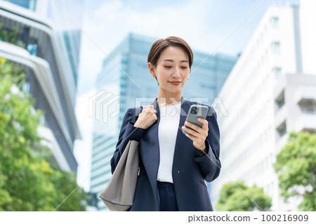 Business scene Middle female 100216909