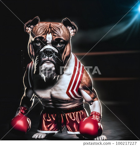 boxer, dog, boxing 100217227