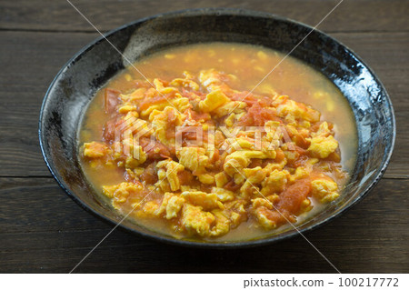 攪拌番茄炒雞蛋 100217772