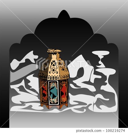 Illustration Vector Graphic of Islamic design Illustration Vector Graphic of Islamic design 100219274