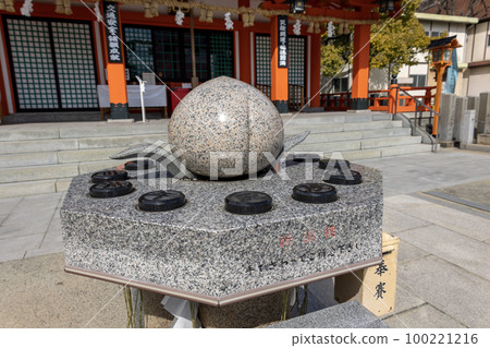 2023年2月25日攝於大阪府吹田市須佐之男尊神社(片山神社)的桃祈福 2023年2月25日攝於大阪府吹田市須佐之男尊神社(片山神社)的桃祈福 100221216