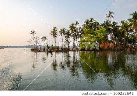 Backwaters of Kemmanu delta Backwaters of Kemmanu delta 100222641