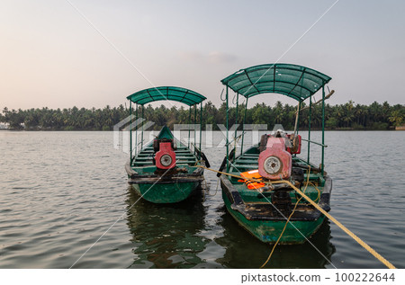 Backwaters of Kemmanu delta Backwaters of Kemmanu delta 100222644