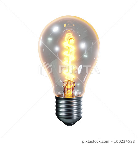 燈泡透明背景PNG 100224558