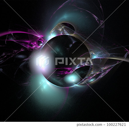 purple and green abstract background, color digital graphics, design 100227621