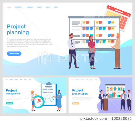 Project planning with team. Partnership management. Project presentation 100228085