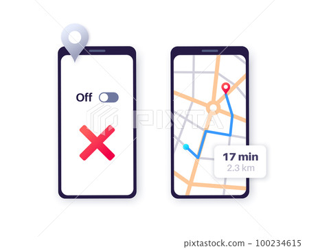 GPS activation toggle GPS activation toggle 100234615