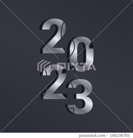 new year celebration event with 2023 years design 100236705