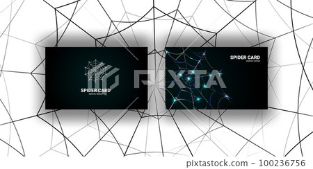 card design background spider webs sustaible use for cover, poster, banners, etc. 100236756