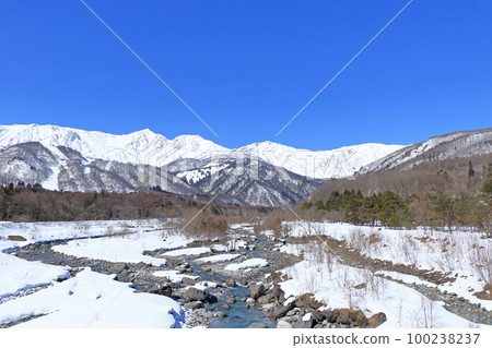 從Hakuba Ohashi懷來的冬天白馬Miyama 100238237