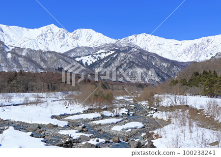 從Hakuba Ohashi懷來的冬天白馬Miyama 100238241