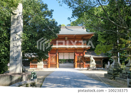 Ehime/Omishima Oyamazumi Shrine Main gate/company sign Ehime/Omishima Oyamazumi Shrine Main gate/company sign 100238375