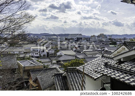 岡山縣倉敷市倉敷Bikan地區城市景觀 岡山縣倉敷市倉敷Bikan地區城市景觀 100242686