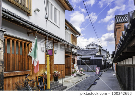 岡山縣倉敷市倉敷Bikan地區城市景觀 岡山縣倉敷市倉敷Bikan地區城市景觀 100242693
