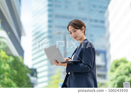 商業場景筆記本電腦 100243930