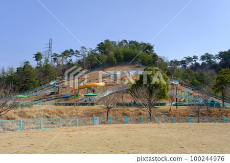 Slide at Tsuruga Sports Park, Fukui Prefecture Slide at Tsuruga Sports Park, Fukui Prefecture 100244976