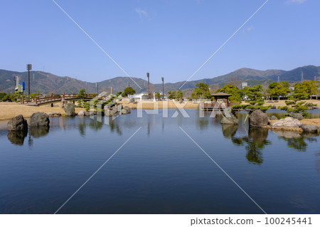 Tsuruga Comprehensive Athletic Park Pond in Fukui Prefecture Tsuruga Comprehensive Athletic Park Pond in Fukui Prefecture 100245441