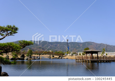 Tsuruga Comprehensive Athletic Park Pond in Fukui Prefecture 100245445