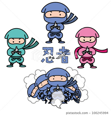 cute ninja set 100245994