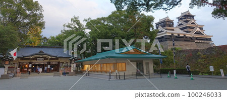 加藤神社和熊本城 加藤神社和熊本城 100246033