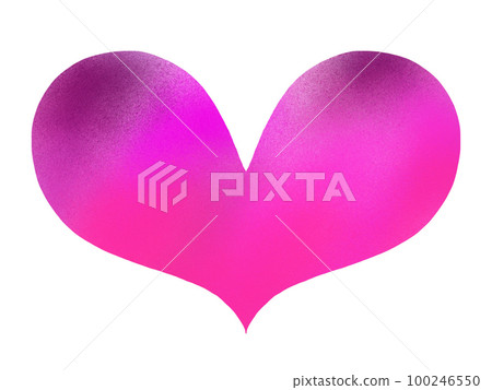 Handwritten watercolor heart LOVE Handwritten watercolor heart LOVE 100246550